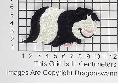 Cute Guinea Pig / Cavy Embroidered Characters Motif / Patch / Badge / Applique - Изображение 1 из 4