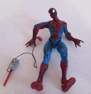 Spiderman-Legends-Tela magnética-6"-2002-Marvel-Juguete Biz-Posable-Articulado - Imagen 1 de 4