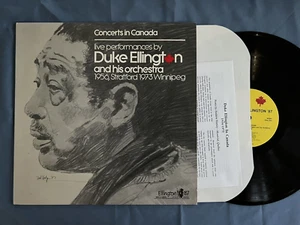 Duke Ellington Concerts In Canada Canadian vinyl LP album record ELLINGTON87 - Picture 1 of 9
