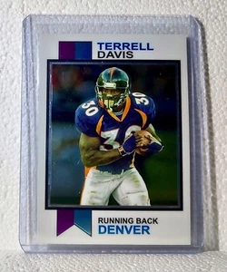 Terrell Davis 2023 Topps NFL #1973-9 Composite Card Denver Broncos - Picture 1 of 2