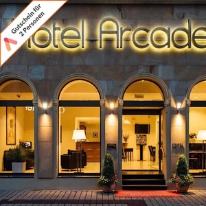 Kurzurlaub 3* ARCADE Hotel Wuppertal 5 Tage für 2 Personen Frühstück Berg. Land - Picture 1 of 12