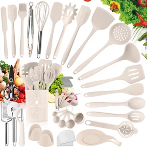 TBWEST Utensili Cucina Set,Utensili Da Cucina in Silicone Da 56 Pezzi, Utensili - Foto 1 di 12