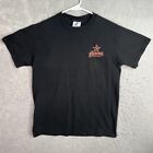 Vintage 90s Houston Astros Logo T Shirt Adult Medium Black MLB Baseball Mens