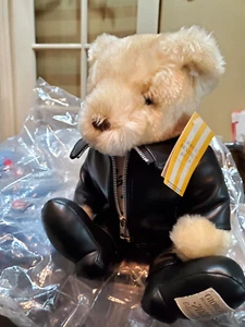 SELTEN GIORGIO BEVERLY HILLS 2001 Sammler Biker Bär Neu mit Etikett Herrington's Teddy - Bild 1 von 6