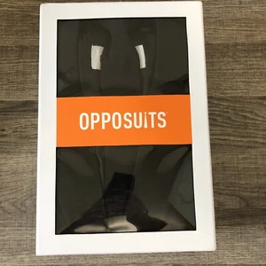 OppoSuits Teen Boys Black Knight Solid Suit, 3 Piece-Jacket, Pants, Tie Sz 16Y - Picture 1 of 6