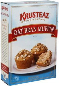 Krusteaz Oat Bran Muffin Mix 80 Ounce 5 lb Box Perfect for Large Crowds - Picture 1 of 3
