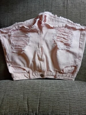 Boohoo Denim Shorts Size 10 - Image 1 of 3