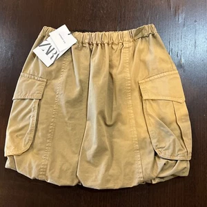 NWT ZARA Girls Cargo Bubble Skirt 11-12 - Picture 1 of 4
