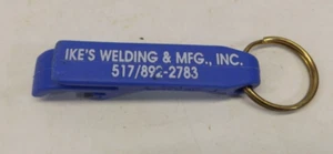 IKE'S WELDING & MFG INC. keychain / BOTTLE OPENER Michigan - Picture 1 of 2