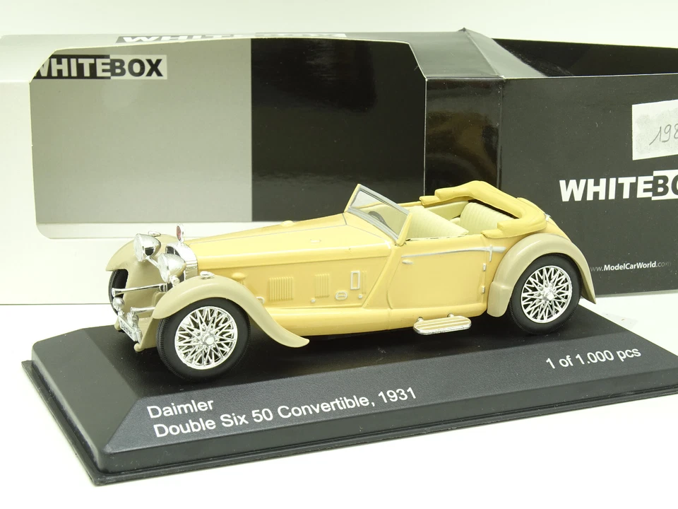 WhiteBox 1/43 - Daimler Double Six 50 Convertible 1931 - Immagine 1 di 1