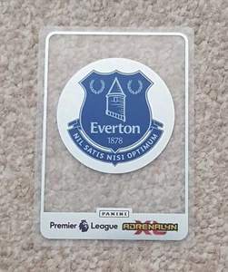 Everton FC Crystal Crest Card Club Badge PANINI XL ADRENALYN 2025 Premier League - Picture 1 of 2