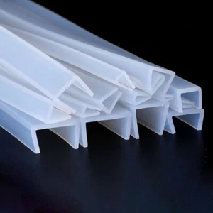 U Dichtung Abdichtung Silikon Kantenschutz Fassungsprofil Kantenschutzprofil - Picture 1 of 13