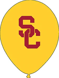 USC Trojans Southern Cal NCAA College University Sports Party 11" Balloons - Picture 1 of 1