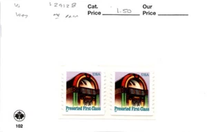 United States Postage Stamp, #2912B Pair Mint NH, 1995 Juke Box (AL) - Picture 1 of 1