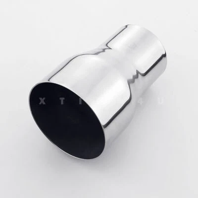 Conector adaptador reductor punta tubo de escape OD de 2,5" ID a 3,5" acero inoxidable Foto 1 de 3