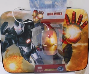 MARVEL IRON MAN 3 NOTEBOOK-HÜLLE PLUS OPTISCHE MAUS FÜR NOTEBOOKS BIS 14 ZOLL - Bild 1 von 7