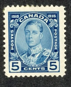 Canada 214 MH 1935 5c blue - Picture 1 of 1