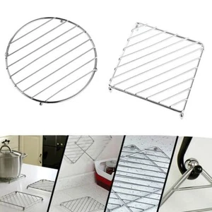 Household Insulation Mat Mesh Grids Steaming Rack Cake Cooling Rack - Picture 1 of 14