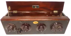 ATWATER KENT 20 - TODOS LOS 5 TUBOS GLOBOS de colección sin probar / BUENA AFINACIÓN - Imagen 1 de 10