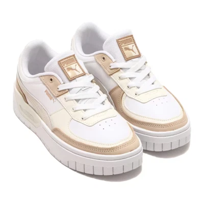 Zapatillas deportivas Puma Cali Dream Pastel 392733-08 blancas para mujer EF323 Foto 1 de 4