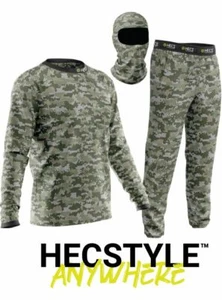 HECS Lightweight Hunting Clothing-3 Pcs Shirt, Pants, and Headcover - Sm-5XL - Picture 1 of 6