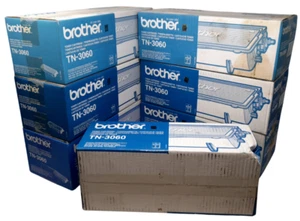 7 x Genuine Brother TN-3060 Black Toner Cartridges New Price Inc VAT - Picture 1 of 1