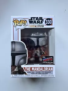 THE MANDALORIAN #330 STAR WARS *OFFICIAL NYCC STICKER* FUNKO POP + POP PROTECTOR - Picture 1 of 8