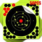 Upgrade your Target Practice with Reactive Glow Shoting Rifle Papers 50pcs