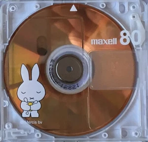 minidisc maxell Miffy Collection 80 MD "waschen" unbenutzt in geöffneter Folie - Bild 1 von 3