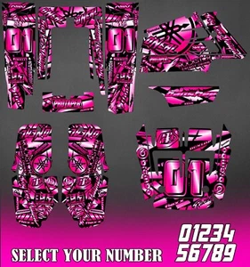 Yamaha Banshee 350 full graphics kit stickers decals atv - Picture 1 of 1