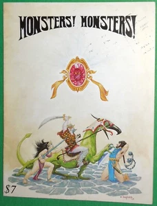 RARE 1976 Metagaming Monsters! Monster! a Fantasy RPG Handbuch, Erstausgabe - Bild 1 von 11