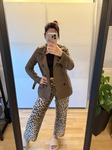 Amisu Kurzer Trenchcoat Braun XS 34 - Bild 1 von 8