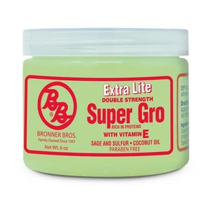 Bronner Brothers Super Gro Extra Lite doble fuerza, 6 oz - Imagen 1 de 1