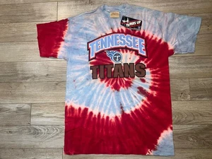 Tennessee Titans NFL Football Mike Utley Thumbs Up Tye Dye Shirt L LG Mens NEW - Picture 1 of 4