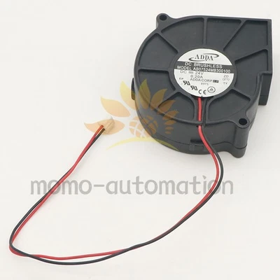 NEW ADDA 24V0.20A AB07524MB300100 7530 7CM turbo blower fan 1PCS - Image 1 of 4