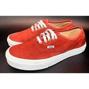 Vans Cerdo Gamuza Chili Pimienta Rojo Lona Zapatos de Patín Tenis para Hombres talla 9 - Imagen 1 de 9