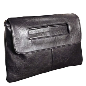 Borse a mano da donna in pelle PU donna pochette borsetta messenger bag grande tinta unita alta... - Foto 1 di 7