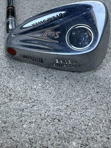 Wilson Staff DynaPower Pitching Wedge Red Button Back Ultra Lite Steel Shaft 36” - Picture 1 of 18