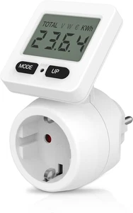 stromzähler für Steckdose - 5 Modi Stromverbrauchsmesser, Stromverbrauchsmesser  - Bild 1 von 7