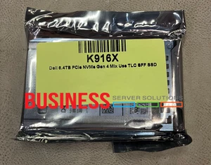 Disque SSD K916X Dell 6,4 To NVMe Gen 4 usage mixte TLC SFF - Photo 1/1