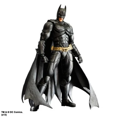 THE DARK KNIGHT TRILOGY PLAY ARTS Kai Batman TM PVC Painted Action Figure Japan - Image 1 of 4