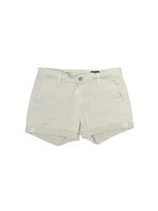 Adriano Goldschmied Women Ivory Khaki Shorts 25W - Picture 1 of 2