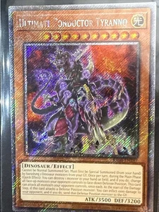 Ultimate Conductor Tyranno (Platinum Secret Rare) RA04-EN287 Quarter Century... - Picture 1 of 2