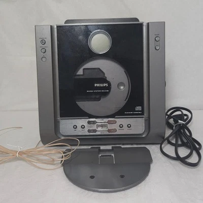 2009 Philips Micro System (MC235B) Music FM/AM CD Player No Speakers READ - Image 1 of 4
