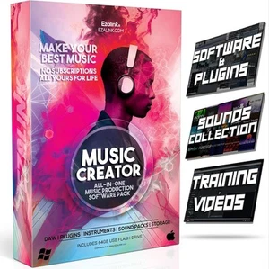Music Software Bundle for Recording, Editing, Beat Making & Production -... - Picture 1 of 5