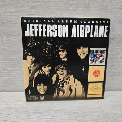 Jefferson Airplane Original Album Classics CD 3 Albums Volunteers Bark Long John - Image 1 of 4
