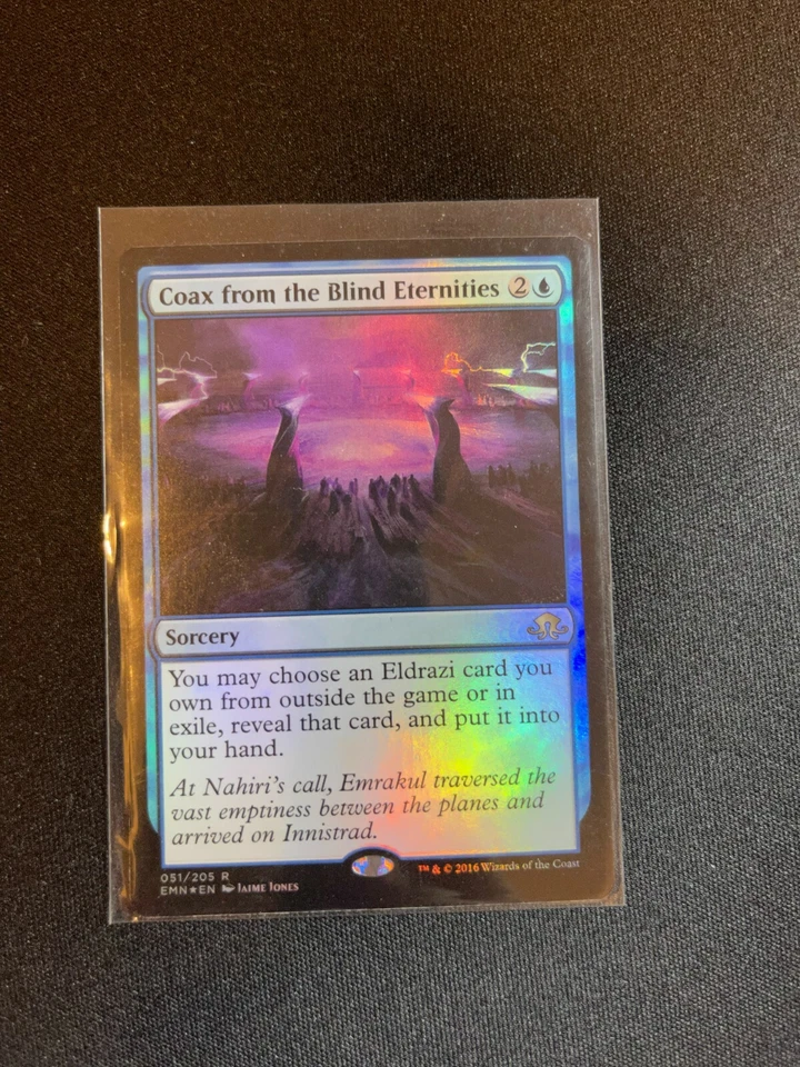 Coax from the Blind Eternities 051/205 - Foil Eldritch Moon NM MTG Magic Card - Image 1 of 1