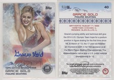 2014 Topps US Olympic & Paralympic Team and Hopefuls Silver /30 Gracie Gold Auto