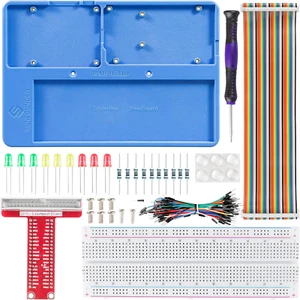 Rab Supporto Kit Con Scheda a Saldare 830 Punti per Arduino E Raspberry Pi 4B, 3 - Foto 1 di 12