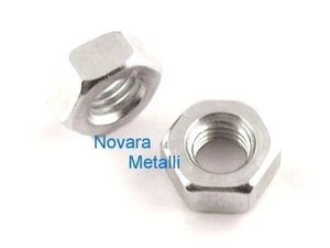 10 dadi esagonali pollici 1/2" UNF passo fine pitch nuts Feingewinde Muttern - Imagen 1 de 1